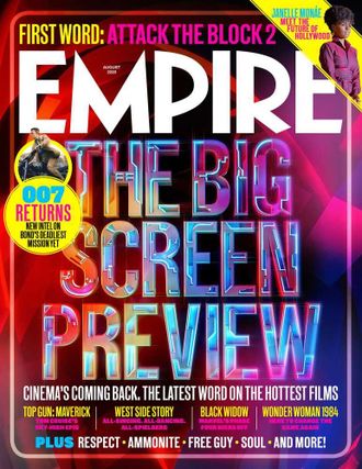 EMPIRE Magazine August 2020 The Big Screen Preview Иностранные журналы о кино в России, Intpressshop