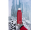Термос бытовой, вакуумный (для напитков), тм "Арктика", 900 мл, арт. 106-900 (красный)