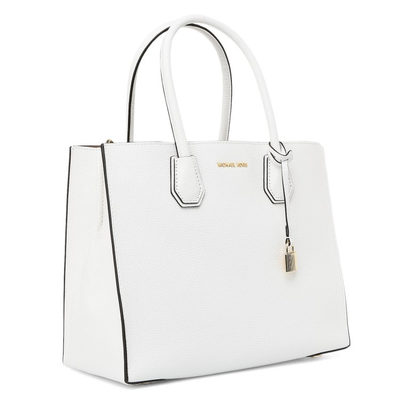 Сумка MICHAEL KORS Mercer Large Tote женская белая