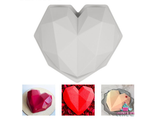 Форма для муссовых тортов Сердце Оригами 19 см