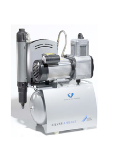 Tornado-70 - безмасляный компрессор с мембранным осушителем без кожуха, 70 л/мин, ресивер 20 л | Durr Dental A(Германия)