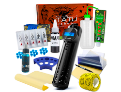 Тату набор c беспроводной машинкой Tattoo Kit - Archer