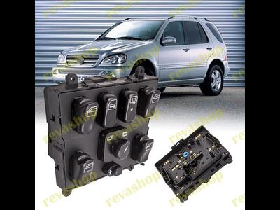 Mercedes-Benz ML, блок кнопок, стеклоподъемник, автомобильные запчасти, интерьер автомобиля, кнопки