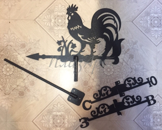 флюгер на крышу Петушок