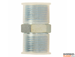 Переходник 3/8" на 3/8" (штуцер, адаптер, переходник) соединение для шлангов высокого давления