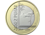 3 евро 200 лет со дня рождения Янеша Пухара, 2014 год