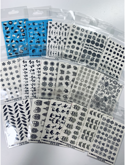 Набор слайдеров (18 штук) №104