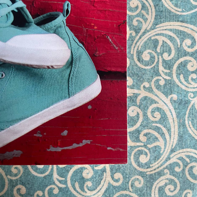 Уценка! D0414 Яркие кеды