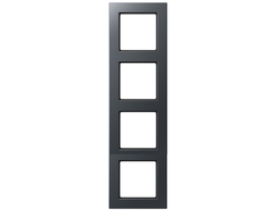 Jung AC584BFANM рамка 4 пост, цвет матовый антрацит
