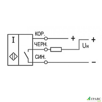 Индуктивный датчик ISB W212S8-31N-1,5-1C-O-0,1