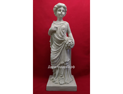 Античная богиня воды - Дана. Светлая и добрая, дающая жизнь всему живому. Богиня - помощница, оберегает счастливую судьбу. Олицетворение юности, красоты природы и человека. 84*29см  5,7кг полистоун Россия 5348/012838*
