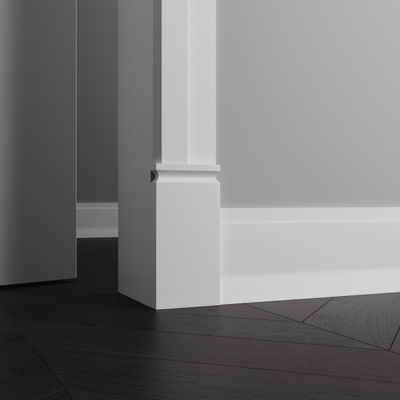 Универсальный элемент- Наличник (молдинг) для обрамления дверей, окон и любых проёмов из архитектурного ЛДФ- декора Ultrawood (Ультравуд) N 8513