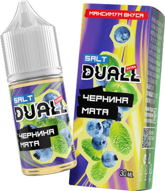 DUALL EXTRA SALT (20 MG) 30ml - ЧЕРНИКА / МЯТА