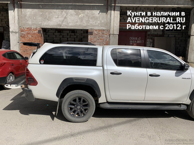 Кунг RT TR1 для Toyota Hilux Black Onyx 2020-2021+ белый перламутр 070