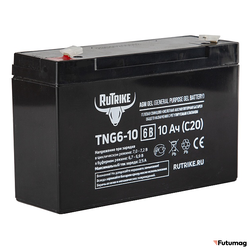 Аккумуляторная батарея RuTrike TNG6-10 (6V10A/H C20)