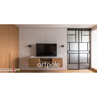 Гипсовая панель ZIGZAG + LED артикул М-0069