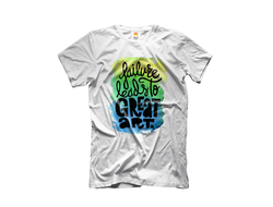 ФУТБОЛКА Failure leads to great art