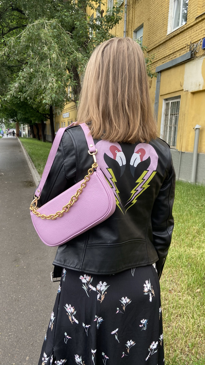 Видеоурок по пошиву сумки-багет ЭММА