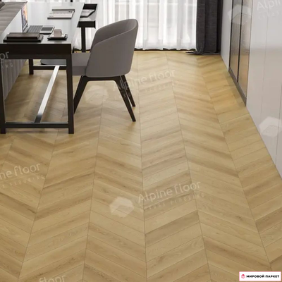 Ламинат Alpine Floor Chevron Art Дуб Пиренеи LF109-03 в интернет-магазине mirovoy-parquet.ru