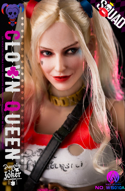 Харли Квинн (делюкс версия) - Коллекционная ФИГУРКА 1/6 Clown Queen deluxe edition (WS010-B) - War Story