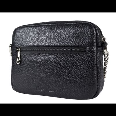 Кожаная женская сумка Isola black (арт. 8034-01)