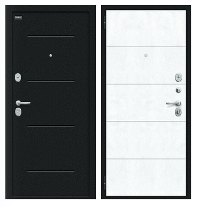 Граффити-1 Инсайд Букле черное/Snow Art