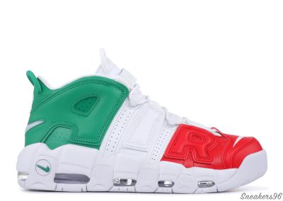 Nike Air More Uptempo 96 Italy In University Red/white-lucid Green купить в Екатеринбурге