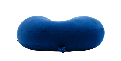 Дорожная подушка-подголовник антистресс "Комфорт" синий