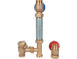 Насосная группа  STOUT с 3-х ходовым приводным смесителем 3/4" без насоса Арт: SDG-0007-002001