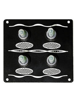 Панель, 4 тумблера