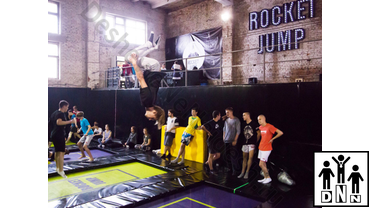 Обкладочные маты для батутных центров и арен