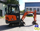 Стекла для мини-экскаваторов Doosan DX15, 18