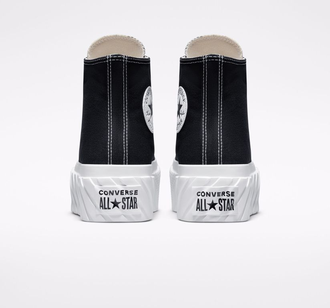 Кеды Converse Chuck Taylor All Star Lift 2X Platform черные высокие на платформе