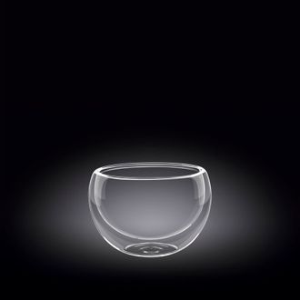 Салатник d =75 мм. 160 мл. с дв. стенками Thermo Glass Wilmax /1/6/120/