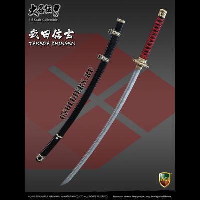 ТАКЭДА СИНГЭН - КОЛЛЕКЦИОННАЯ ФИГУРКА 1/6 TAKEDA SHINGEN Suwahara Hiroyuki's Daimyo Series (ACI-32SP Deluxe Version) - ACI TOYS