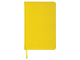 Ежедневник недатированный А5 (138x213 мм), BRAUBERG "Rainbow", кожзам, 136 л., желтый, 111670