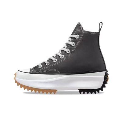 Кеды Converse Run Star Hike темно-серые высокие на платформе A03703C фото