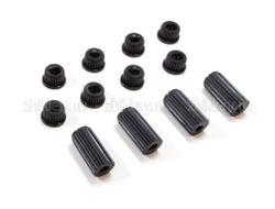 Универсальный комплект, Ручек для плит (черные) 4 шт