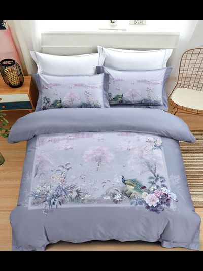 Постельное белье мако-сатин евро 200x220x1 250x270x1 50x70x4 TIS07-806