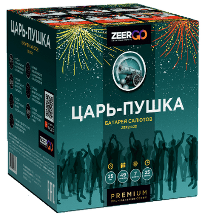 Батарея салютов ЦАРЬ ПУШКА (1" / 49 залпов)