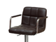 Барный стул N-69 Kruger Arm BR темно-коричневая экокожа