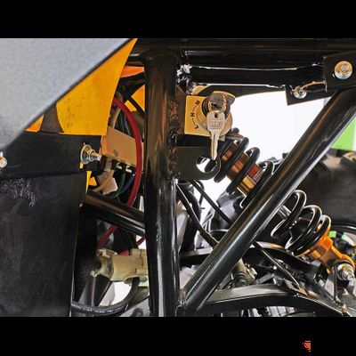 Квадроцикл GreenCamel Sahara AWD 4*4 (60V 2*2kW R10 alum Дифференциал) зеленый