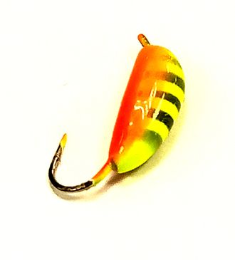 Мормышка вольфрамовая Банан 006  вес.0.88 gr.15mm. d-3.0mm, купить