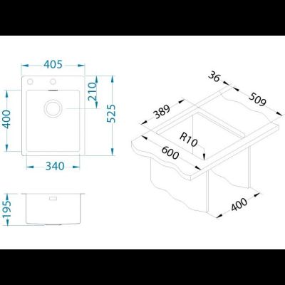 Мойка Alveus Pure 10