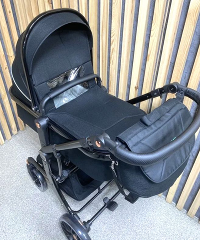Детская коляска 3 в 1 Luxmom 601A Черный