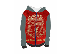 Толстовка 3D с полной запечаткой Ливерпуль, Liverpool FC №1