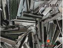 ЗАЖИМЫ ДЛЯ ЛЕНТ - 25мм -  ЧЁРНЫЙ