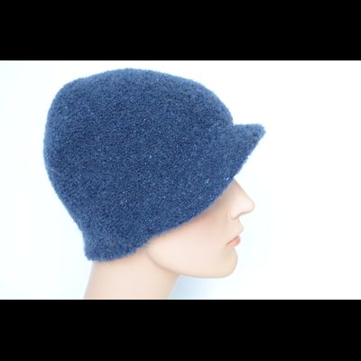 Синяя кепка жокейка женская Vizio Италия 8033 V