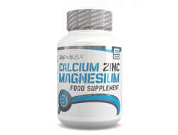 (BioTech) Calcium Zinc Magnesium - (100 табл)