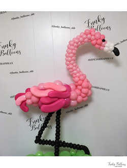 Фигура из шаров "Фламинго"